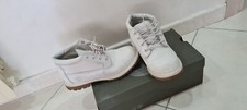scarponcini TIMBERLAND Edizione Limitata Bianco Ghiaccio Scarpe 38 Stivaletti