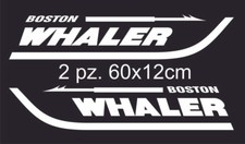 Coppia adesivi barca Boston