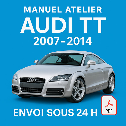 Manuel atelier audi - audi, tt