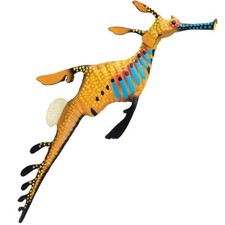Figura Weedy Seadragon - giocattolo dipinto a mano e da collezione - Safari Ltd 252629