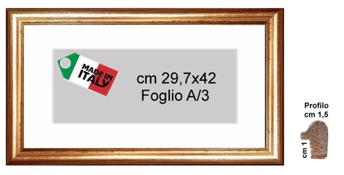 Cornice oro classica cm - in,
