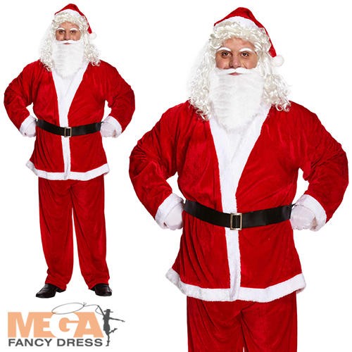 Costume babbo natale uomo - costume,