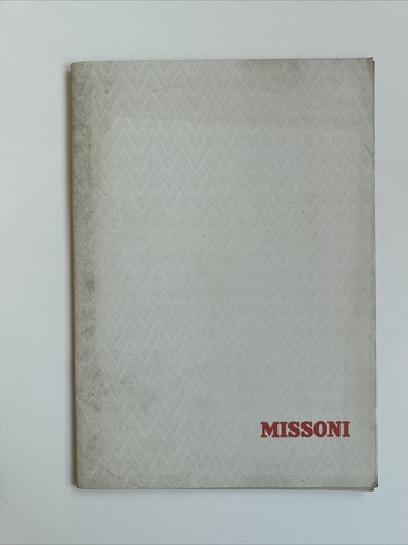 Catalogo missoni tappeti 1988 - catalogo,