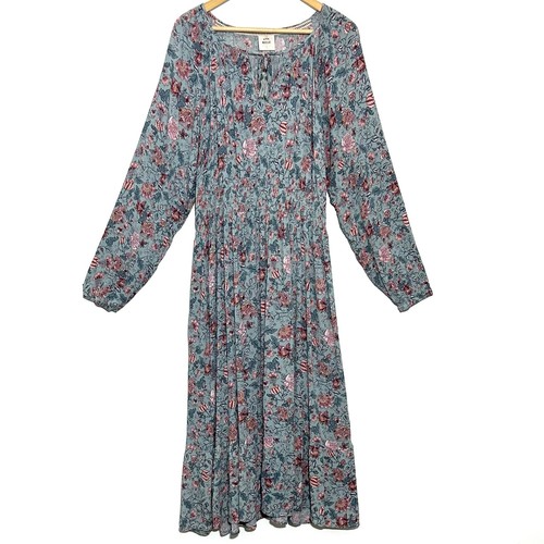 Maxi abito contadino knox rose - contadino,