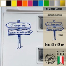 Adesivo sticker camper frase