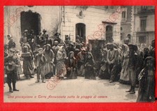 TORRE ANNUNZIATA - PROCESSIONE SOTTO LA PIOGGIA DI CENERE- - NAPOLI