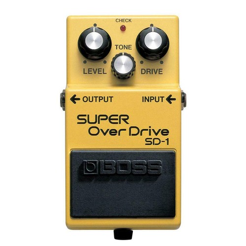Pedale overdrive boss - pedale, sd-1