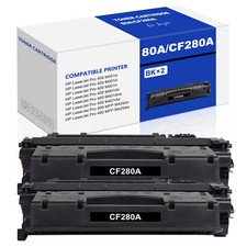 2 pezzi cartuccia toner CF280A