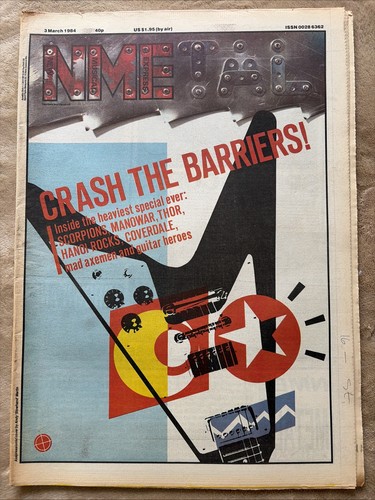 Nme magazine march 1984 - nme, 3