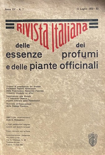 Rivista italiana essenze - rivista,