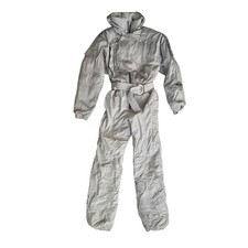 Tuta da neve NILS donna grigia da sci tuta con cappuccio abbigliamento sportivo invernale