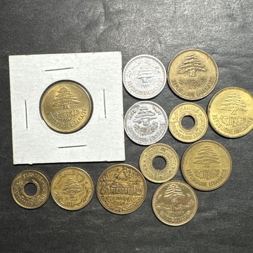 Libano coin collezione - libano,