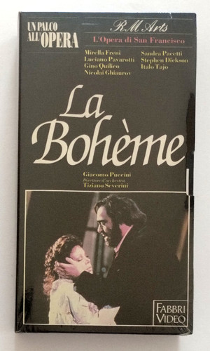 Vhs boheme film opera - vhs,