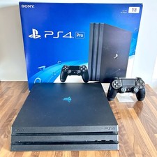 Console PS4 Pro Jet Black Nera