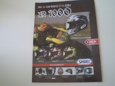advertising Pubblicità 2004 CASCO HELMET SHOEI XR 1000