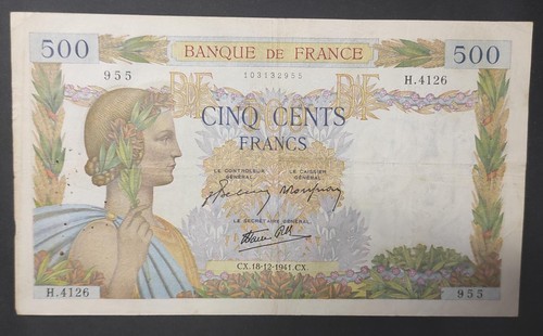 Francia banconota 500 - francia,