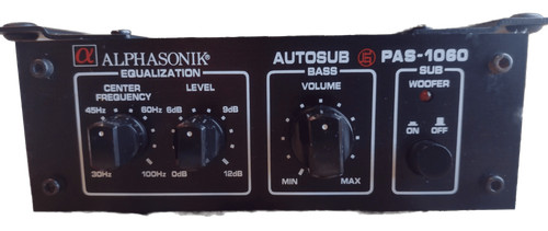 Alphasonik pas 1060 autosub - alphasonik,