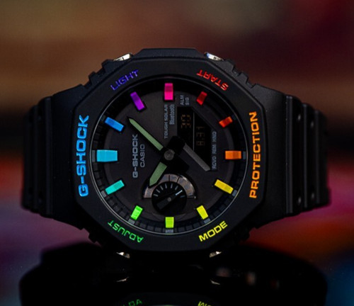 Arcobaleno casio shock - arcobaleno, g-shock
