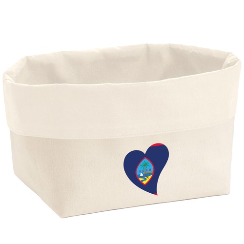 Organizer guam bandiera cuore - guam,