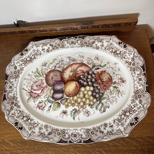 Piatto grande vintage johnson - piatto,