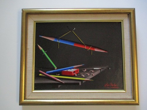 Quadro olio vintage - quadro,