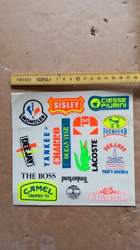 Kit adesivi stickers camel - 13,