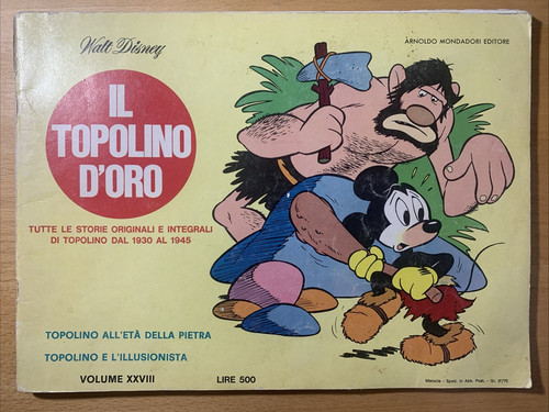 Topolino oro walt disney - topolino,
