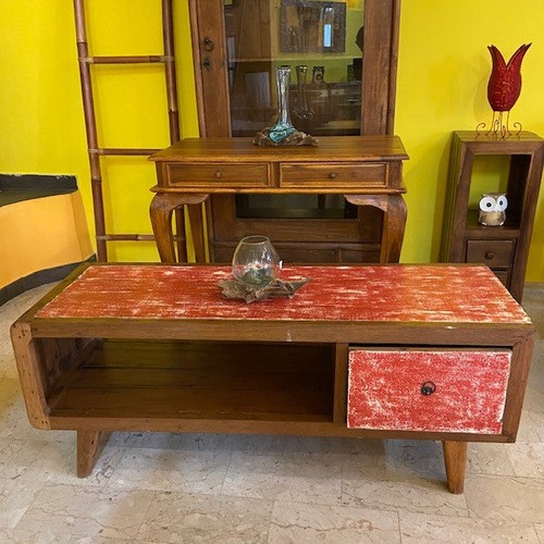 Porta vintage tavolino - tv,