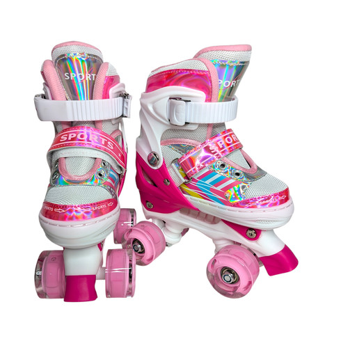 Pattini rotelle rosa - pattini, bambina