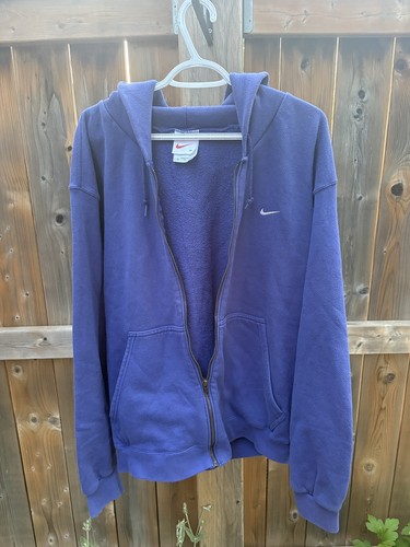 Vintage 90s nike zip hoodie - 90s,