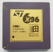 Cpu Processore ST ST6x86P166+