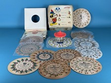 Moviton Mamil Disco Animato Con Scatola E Dischi Giocattolo Vintage Anni ‘50