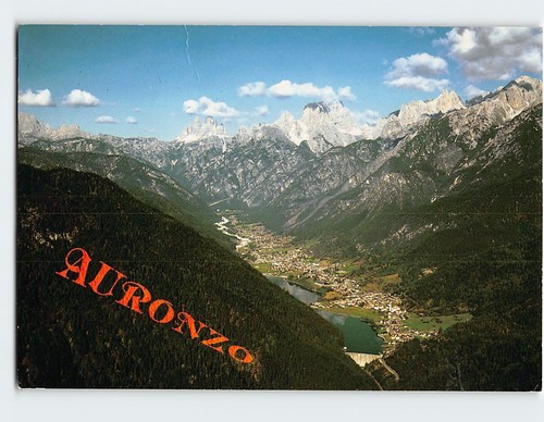 Cartolina auronzo cadore - cartolina, di