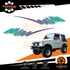 Kit Adesivi Auto Suzuki Samurai Verde