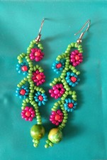 Orecchini PRIMAVERA VERDE -