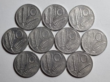 10 Lire 1955 - Lotto 10 Monete