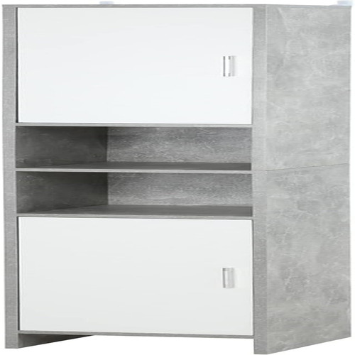 Colonna bagno con armadietti - colonna, 2