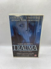 TRAUMA VHS VIDEO TAPE DARIO