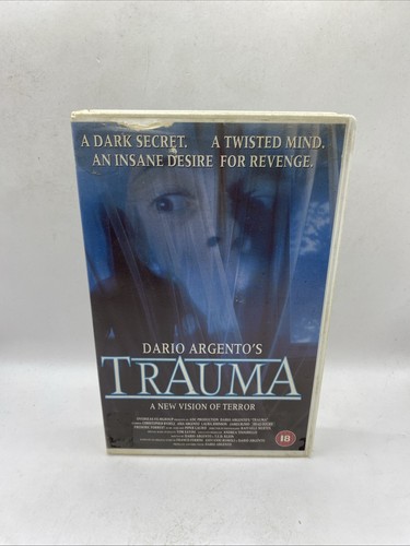 Trauma vhs video tape dario - vhs,