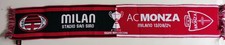 AC Milan Vs AC Monza 2 Trofeo Silvio Berlusconi Anno 2024 Sciarpa  scarf Bufanda