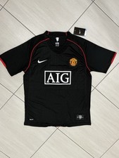 Maglia calcio Cristiano Ronaldo 2008,Manchester united,CR7, BLACK,new,nera,mutd