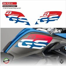 Set Adesivi BMW R 1200 GS LC RALLYE Standard fianco serbatoio