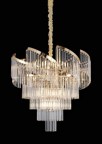 Lampadario cristallo stile - cristallo,