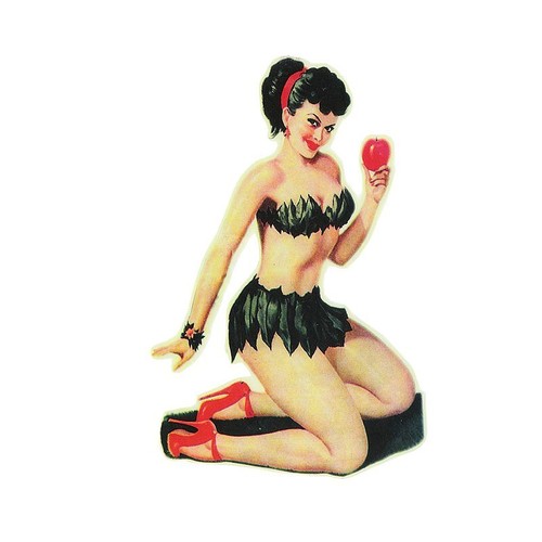 Adesivo pin girl - adesivo,