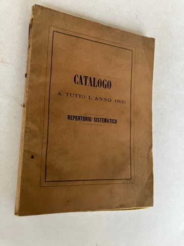 Repertorio sistematico libri - repertorio,