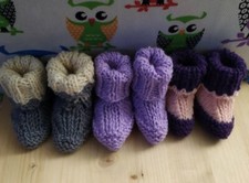 Babbucce neonato, scarpine fatte a mano neonato, scarpette handmade