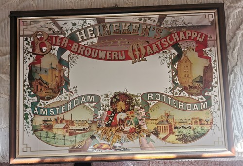 Specchio pubblicitario vintage