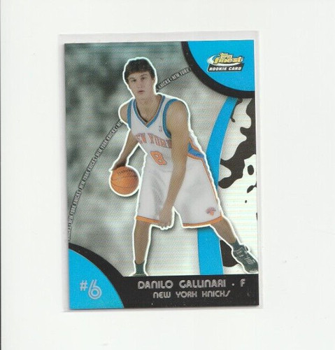 2008 topps finest danilo - 2008-09,