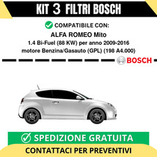 KIT BOSCH 3 Filtri tagliando