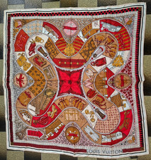 Foulard In Seta Louis Vuitton
